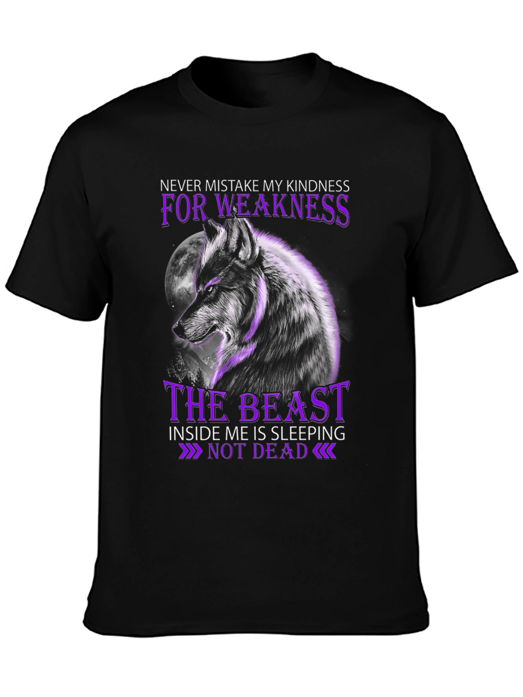 Wolf Beast T-Shirt - Kindness is Not Weakness