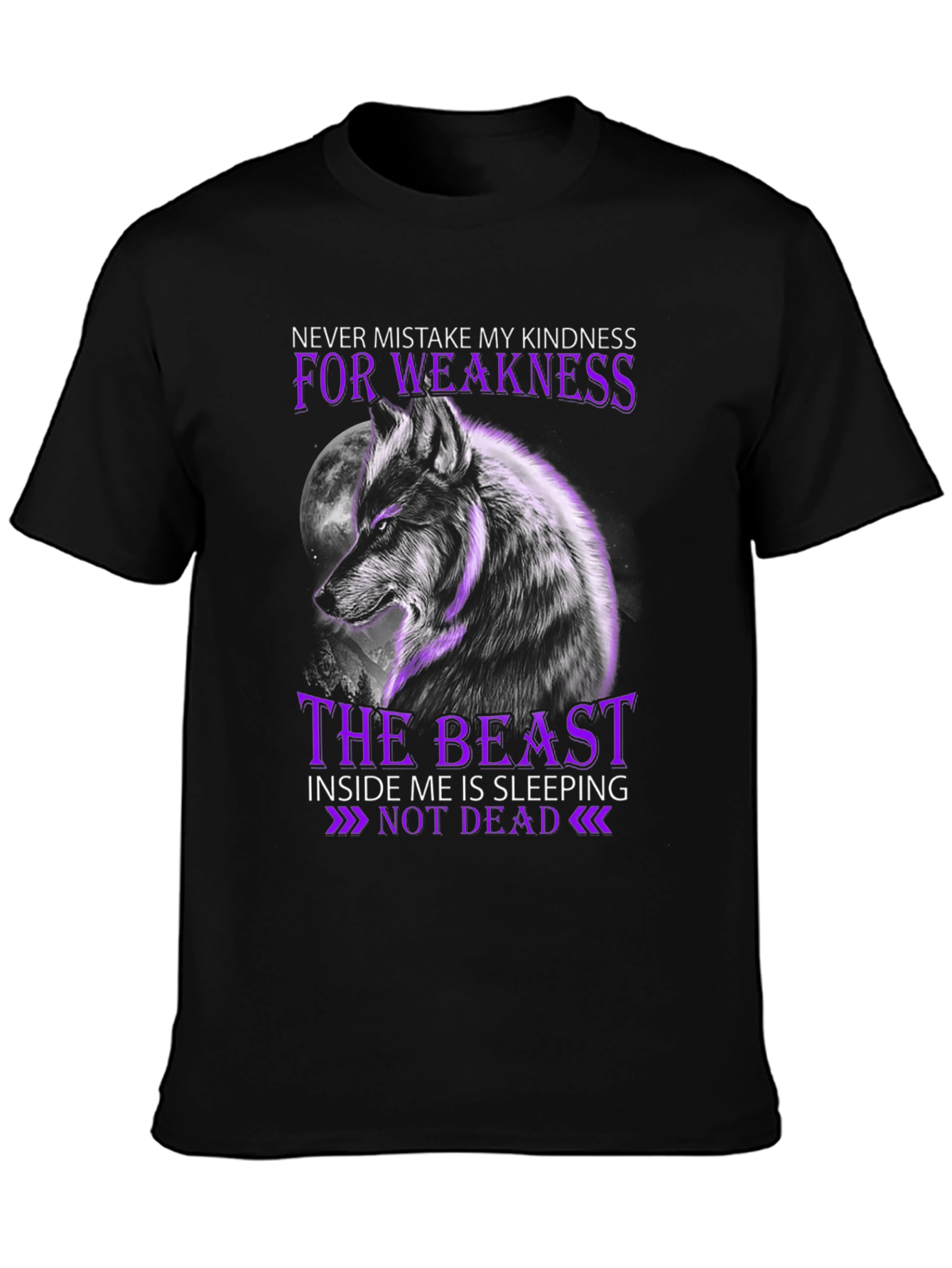 Wolf Beast T-Shirt - Kindness is Not Weakness