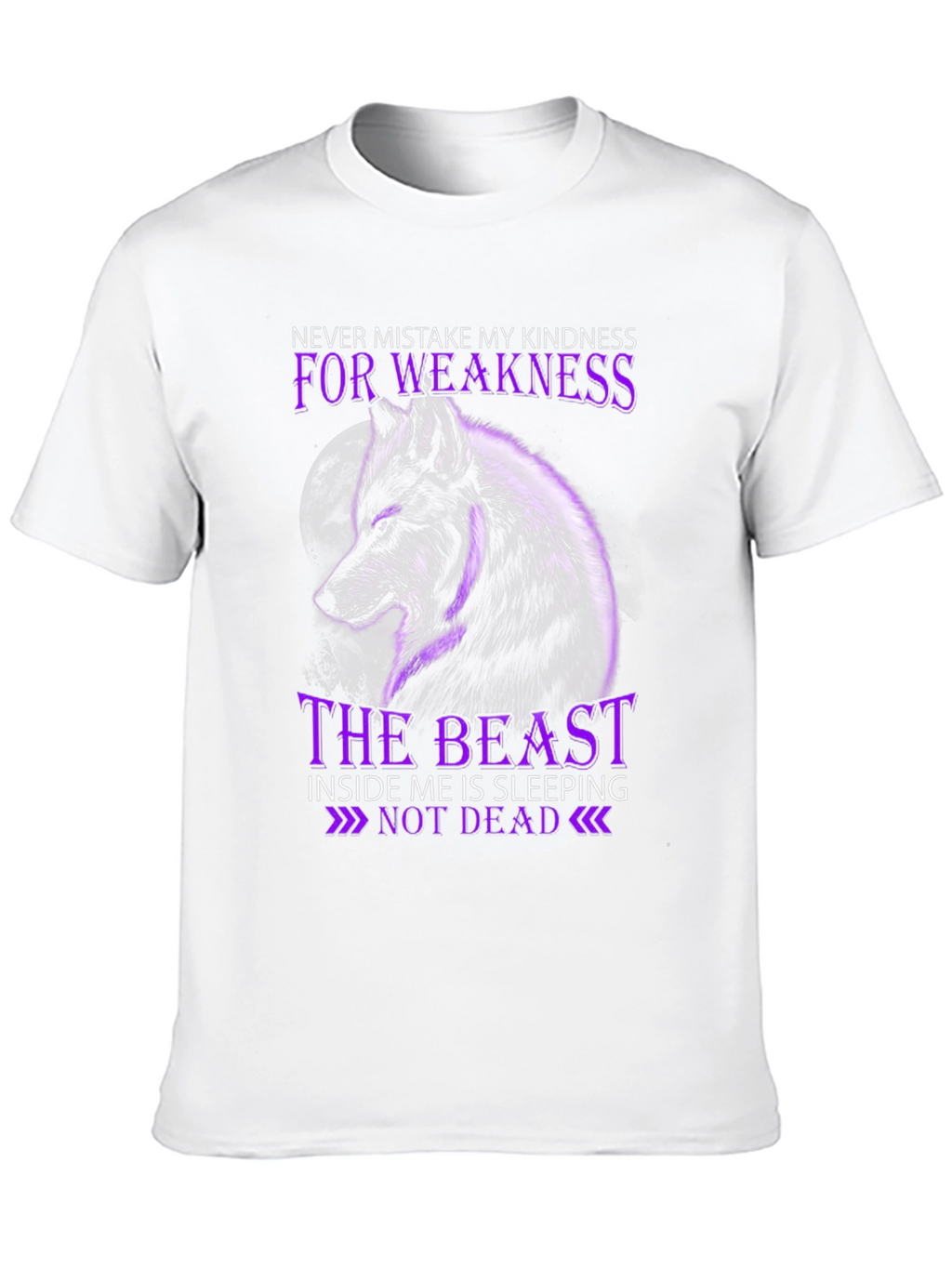 Wolf Beast T-Shirt - Kindness is Not Weakness