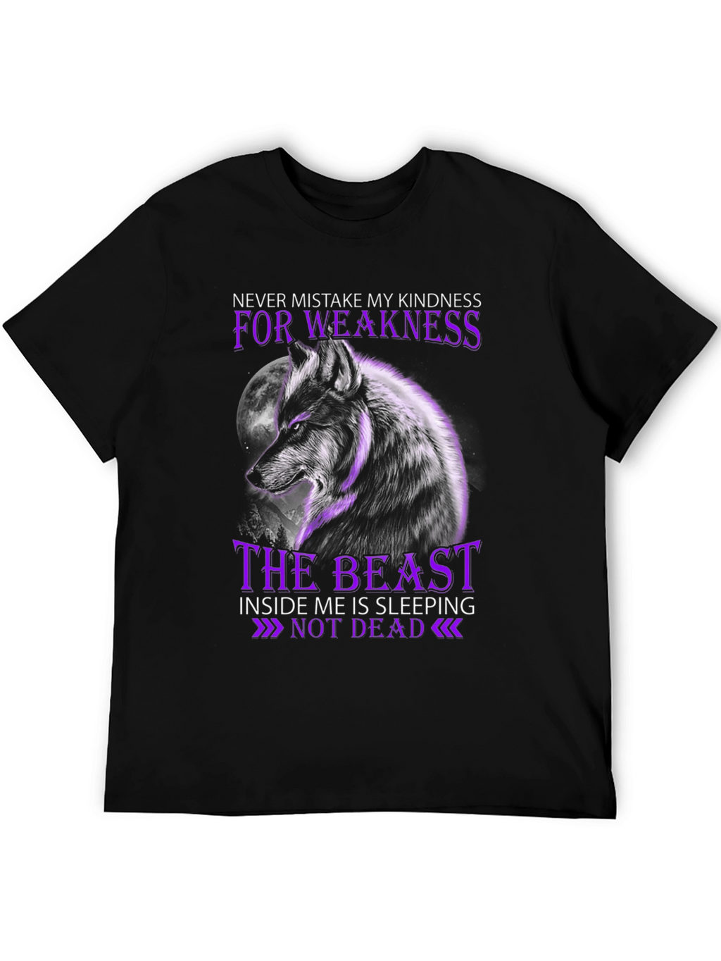 Wolf Beast T-Shirt - Kindness is Not Weakness
