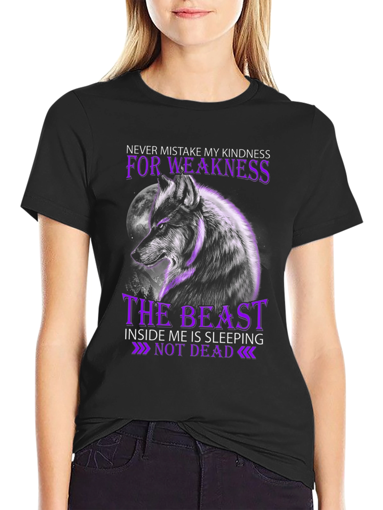 Wolf Beast T-Shirt - Kindness is Not Weakness
