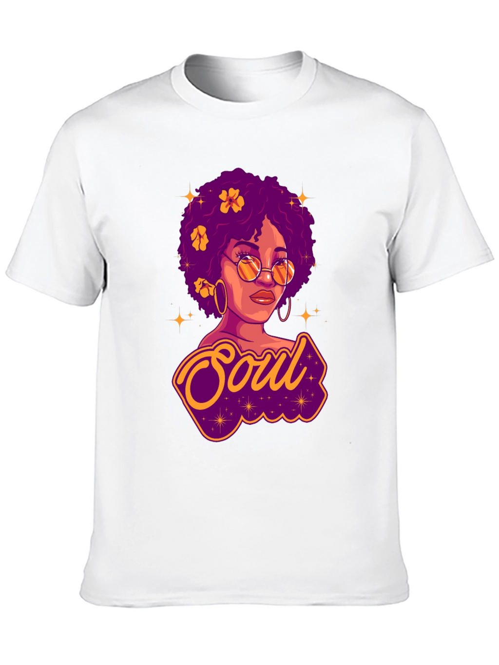 Soul Woman Graphic Print T-Shirt