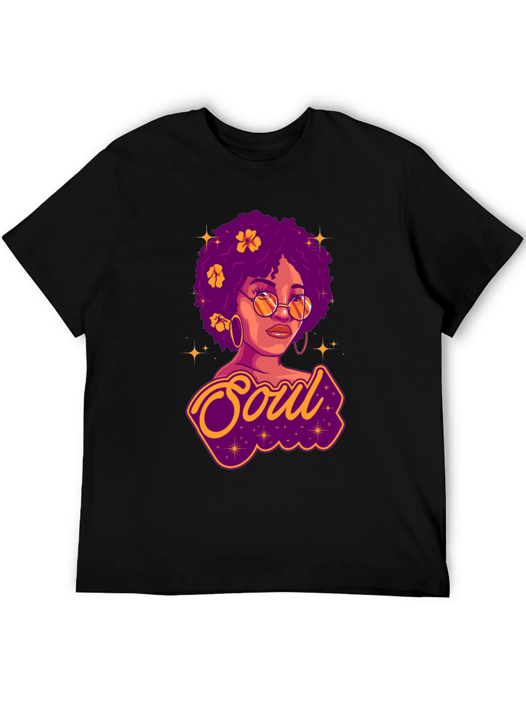 Soul Woman Graphic Print T-Shirt