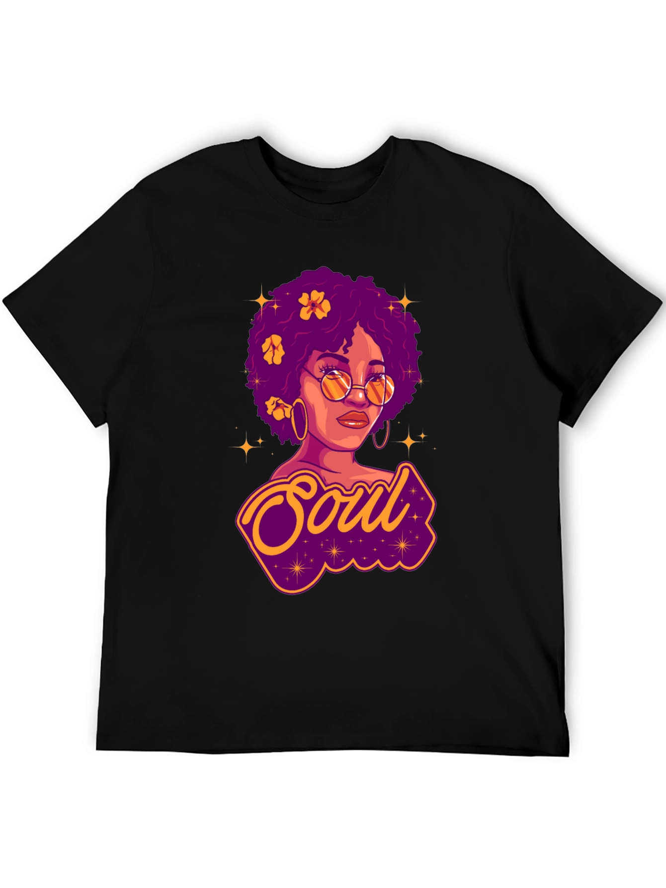 Soul Woman Graphic Print T-Shirt