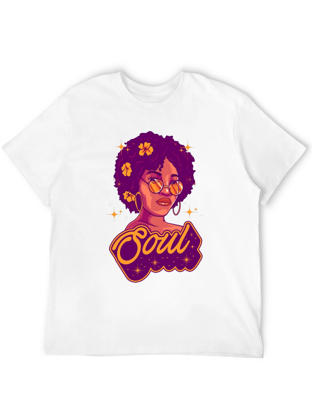 Soul Woman Graphic Print T-Shirt