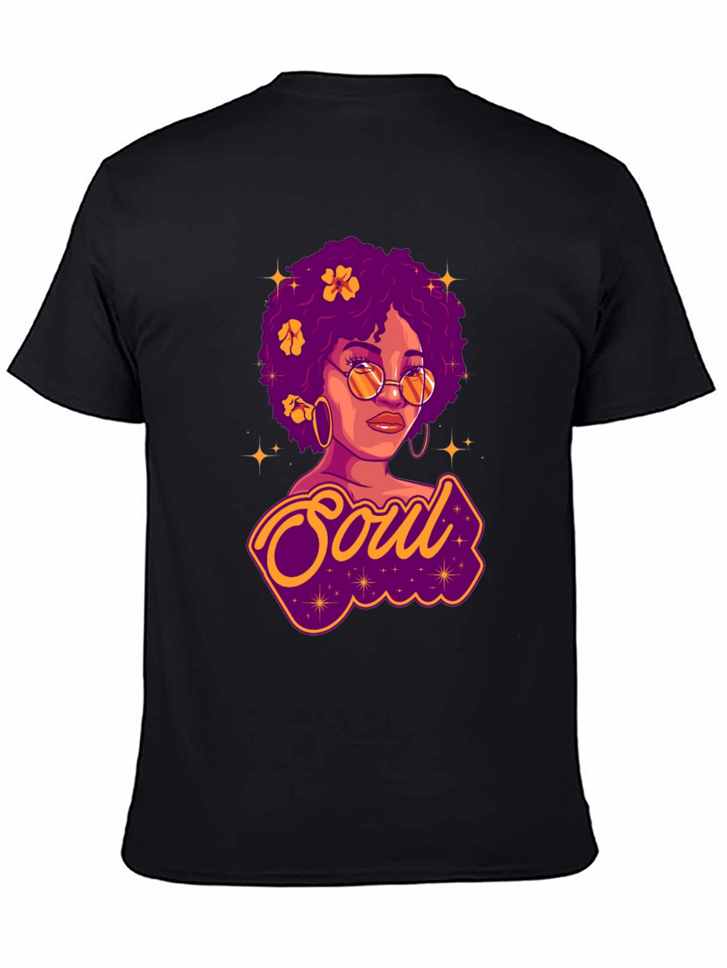 Soul Woman Graphic Print T-Shirt