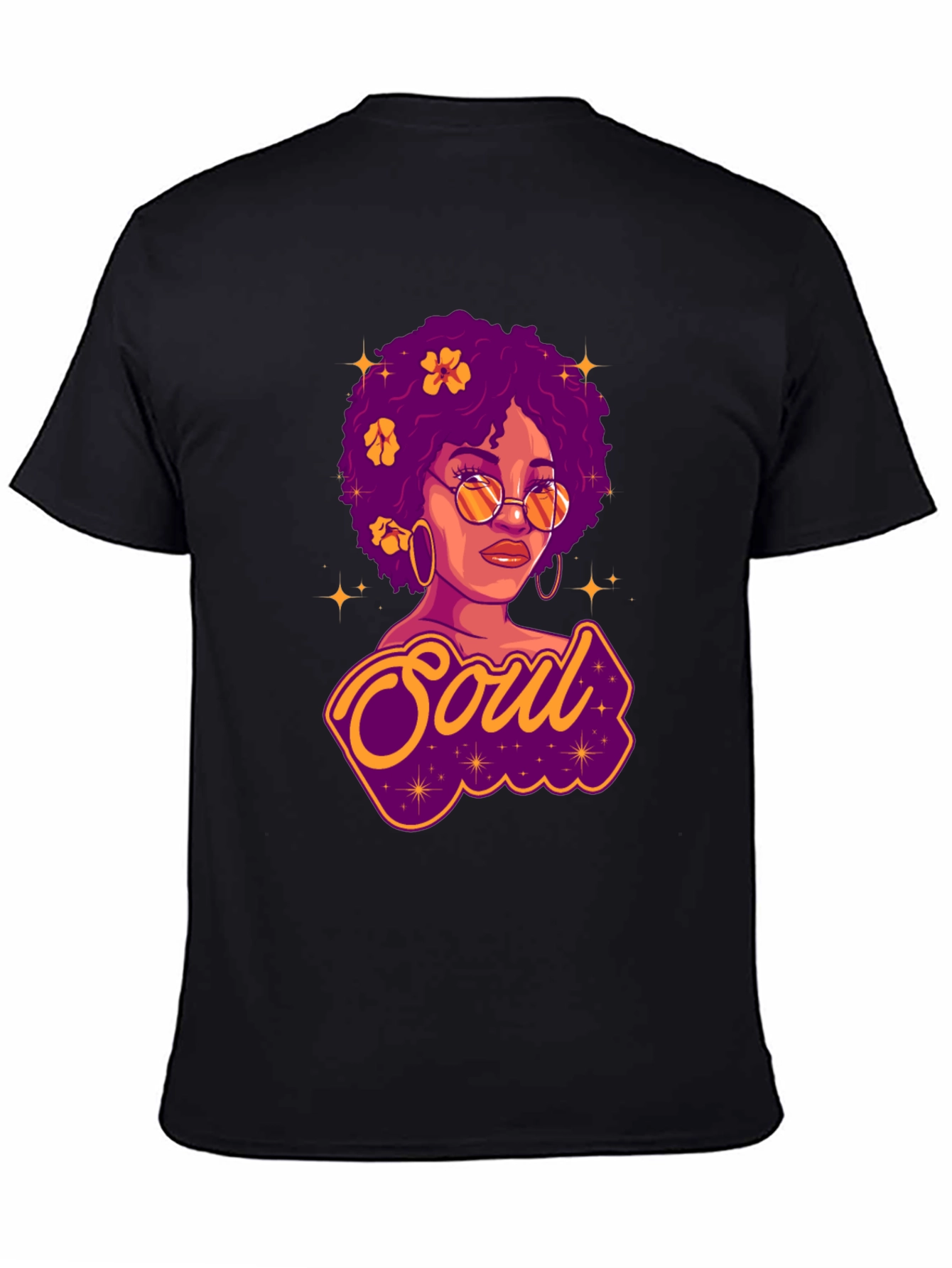 Soul Woman Graphic Print T-Shirt