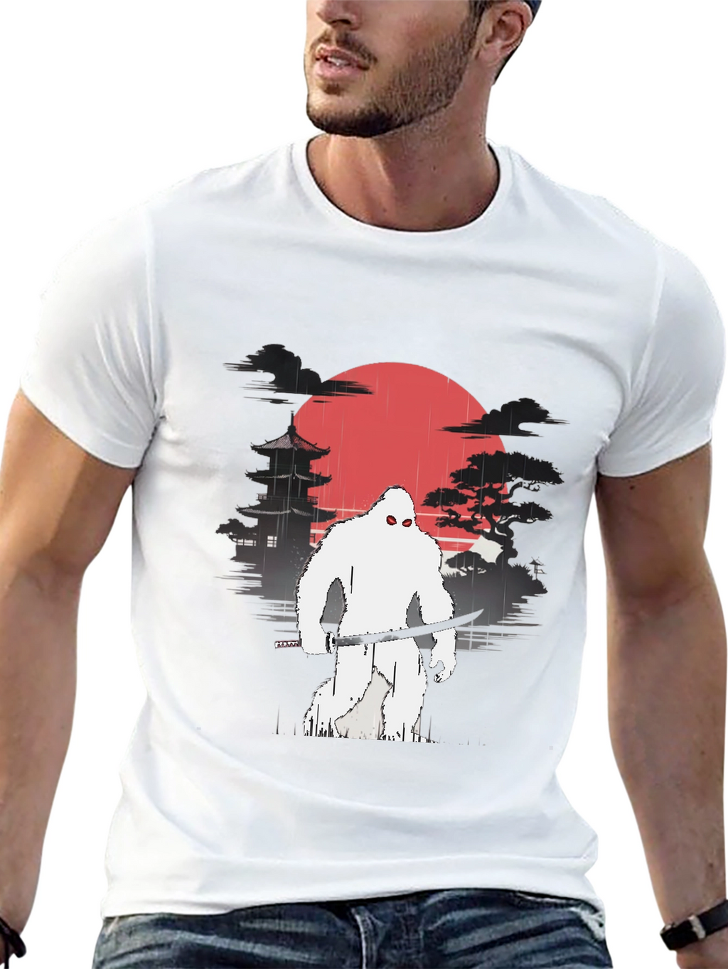 Sasquatch Samurai T-Shirt