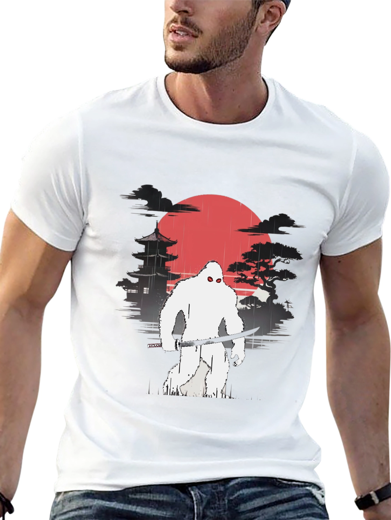 Sasquatch Samurai T-Shirt