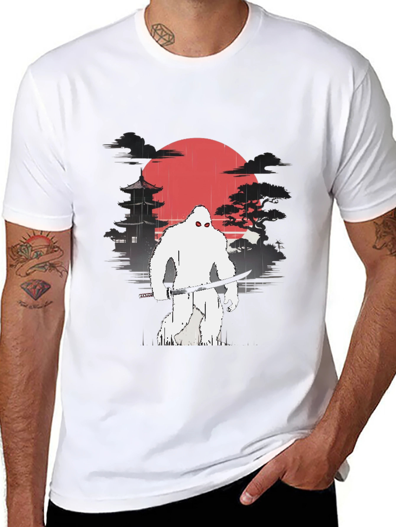 Sasquatch Samurai T-Shirt