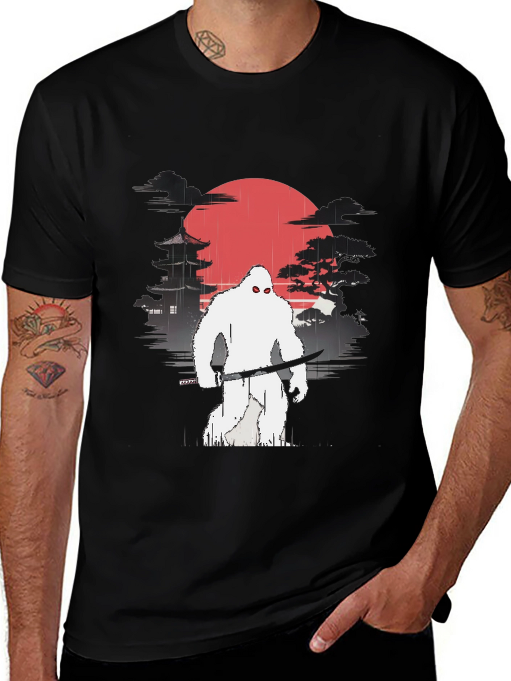 Sasquatch Samurai T-Shirt