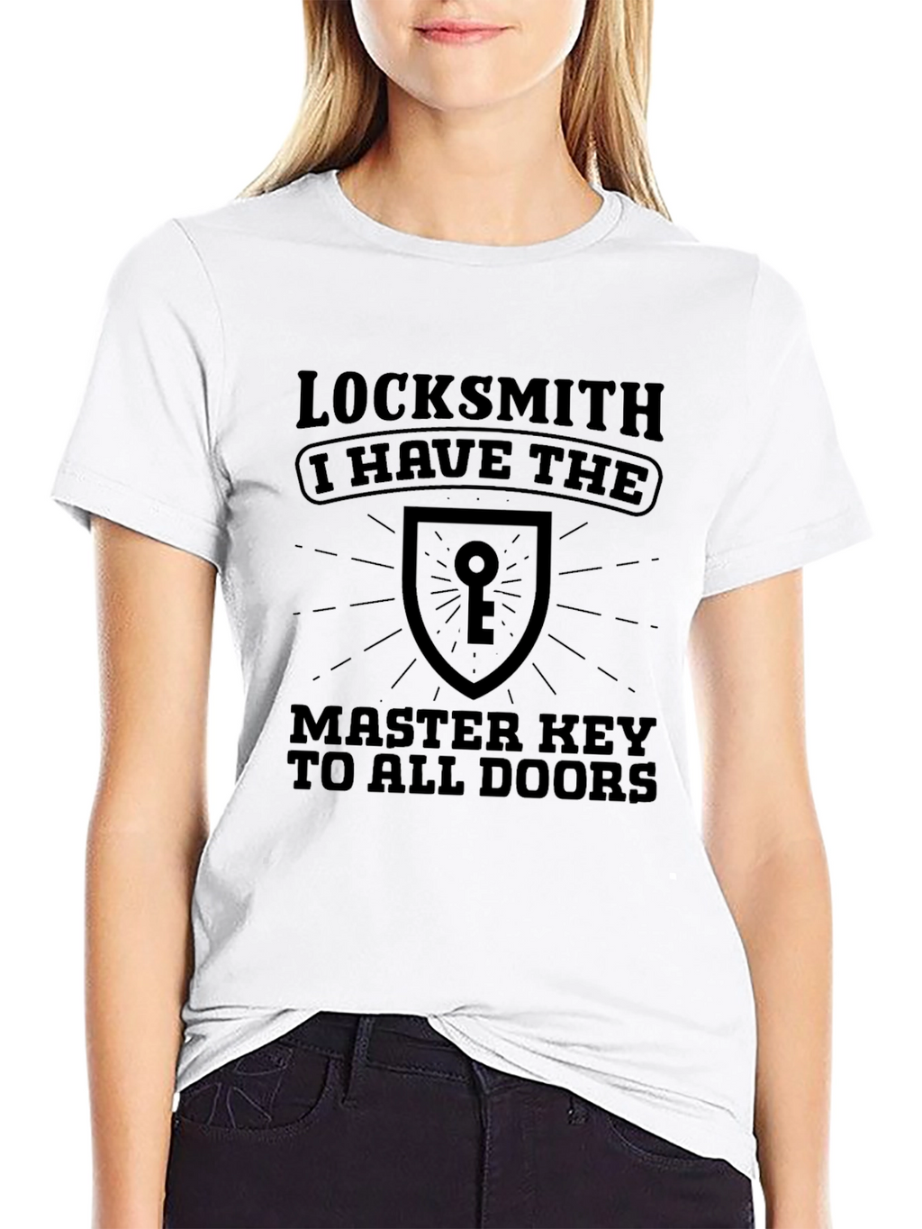 Locksmith Master Key Graphic T-Shirt