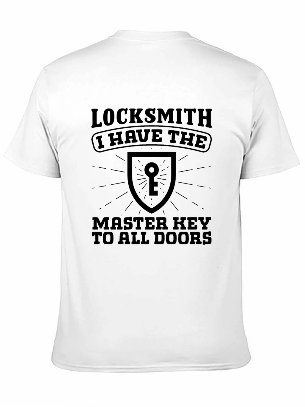 Locksmith Master Key Graphic T-Shirt