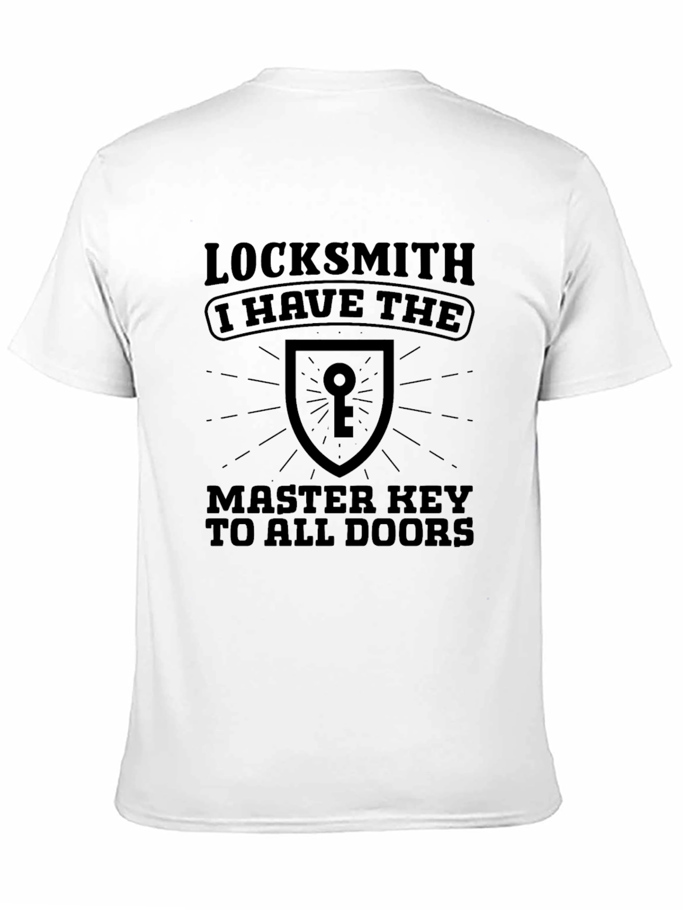 Locksmith Master Key Graphic T-Shirt