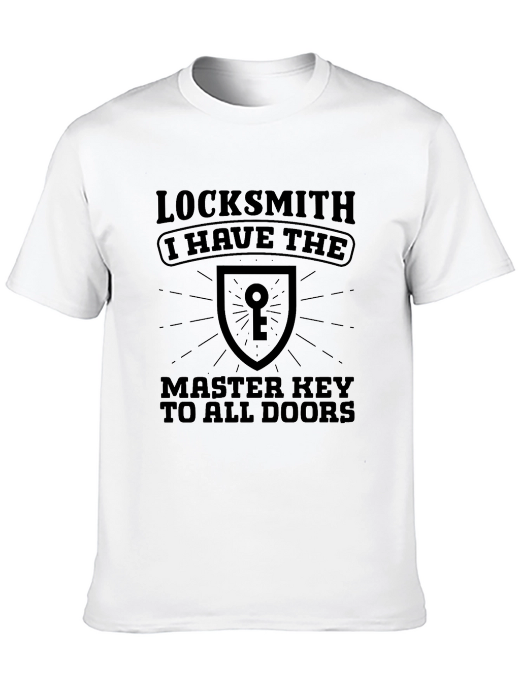 Locksmith Master Key Graphic T-Shirt