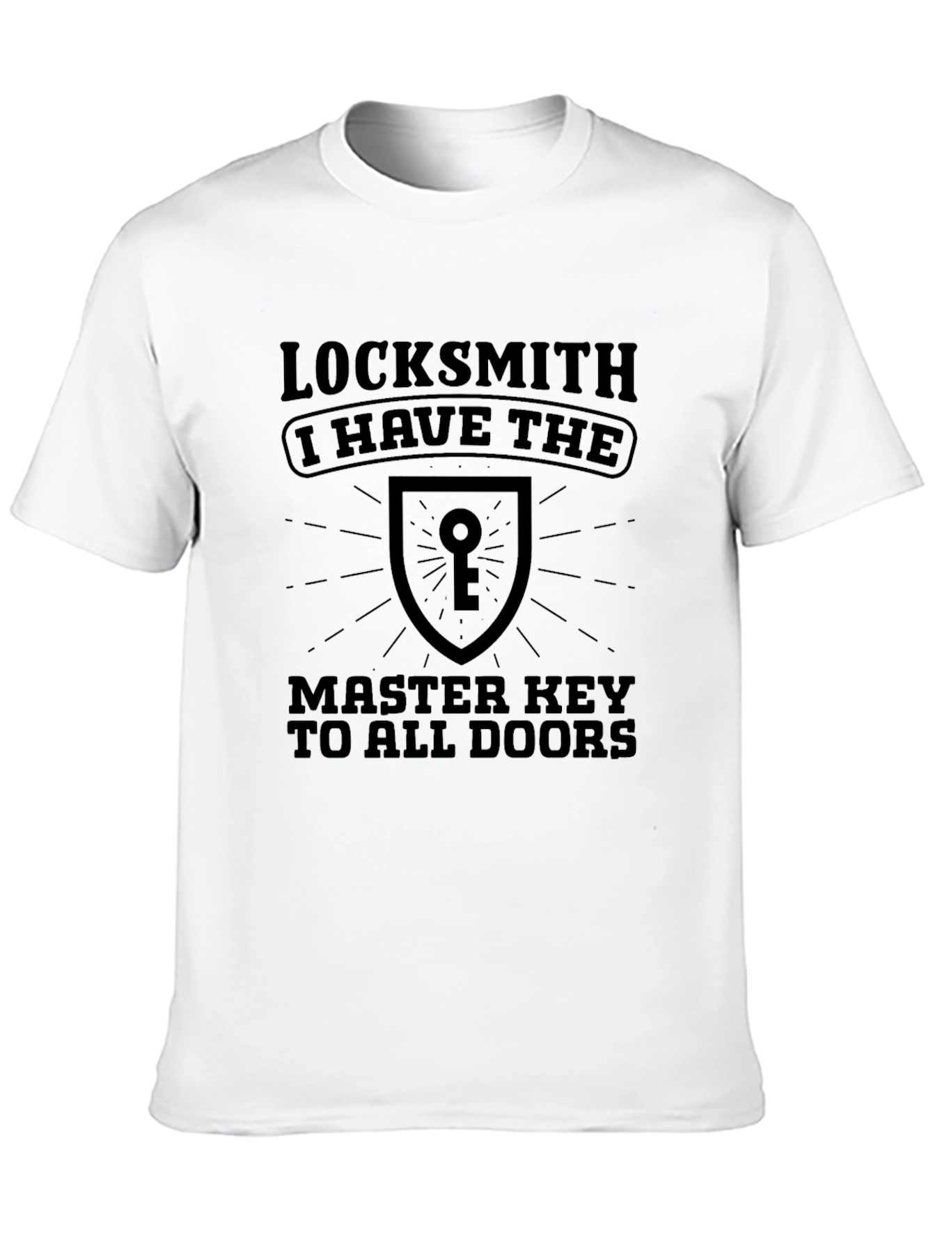 Locksmith Master Key Graphic T-Shirt