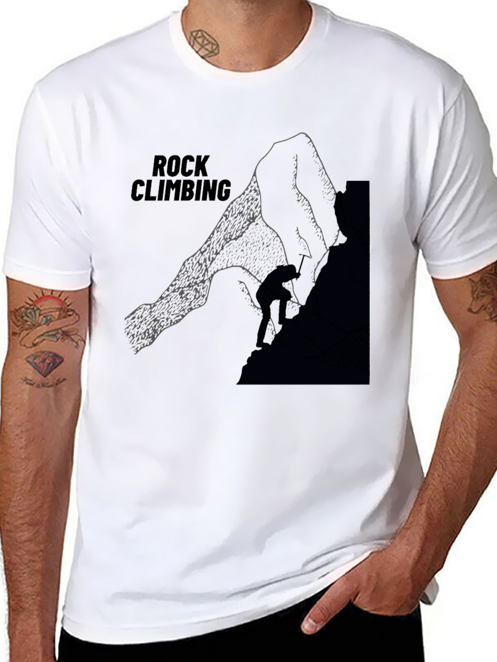 Rock Climbing Graphic Tee - Adventure Ready