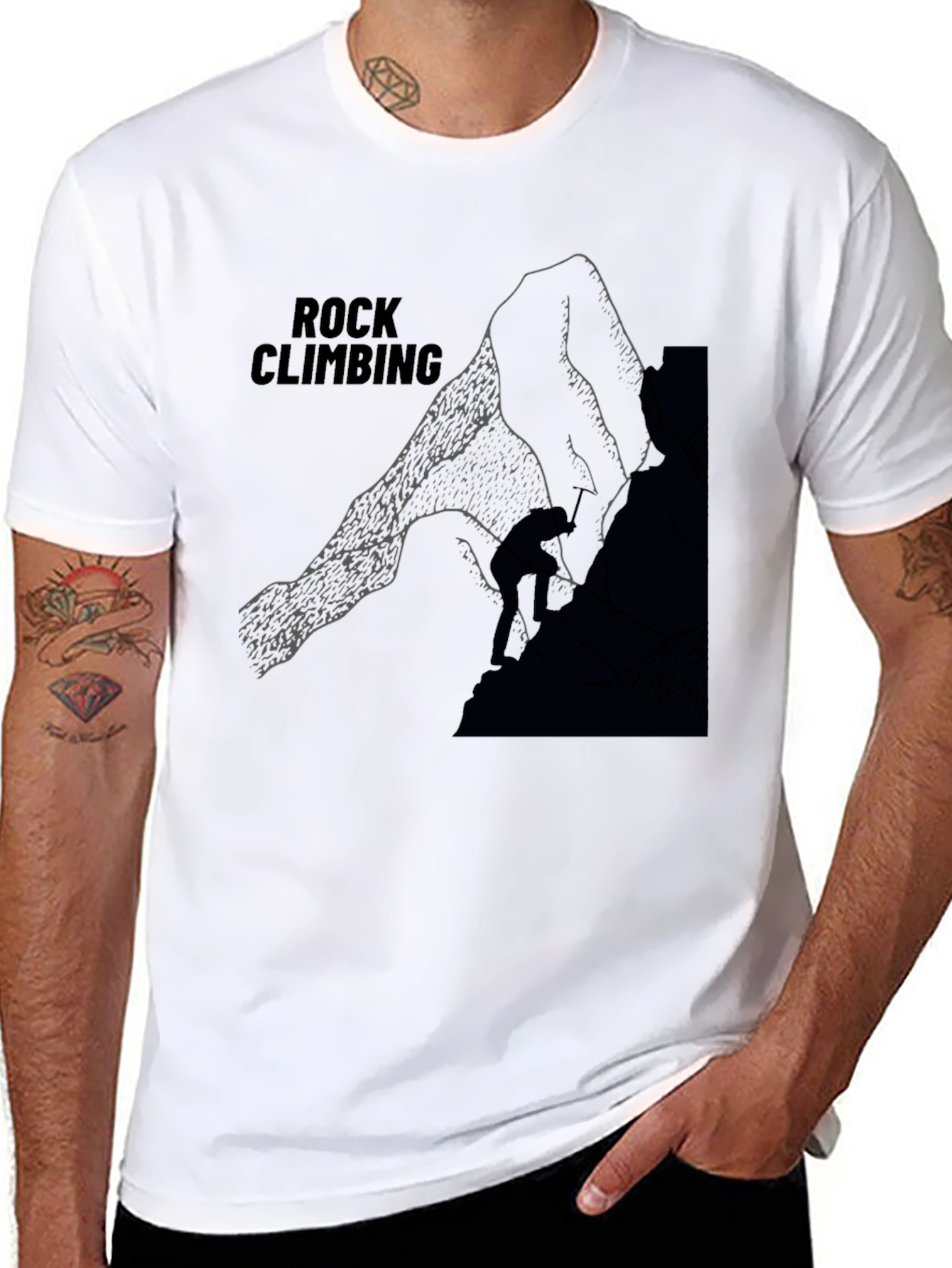 Rock Climbing Graphic Tee - Adventure Ready