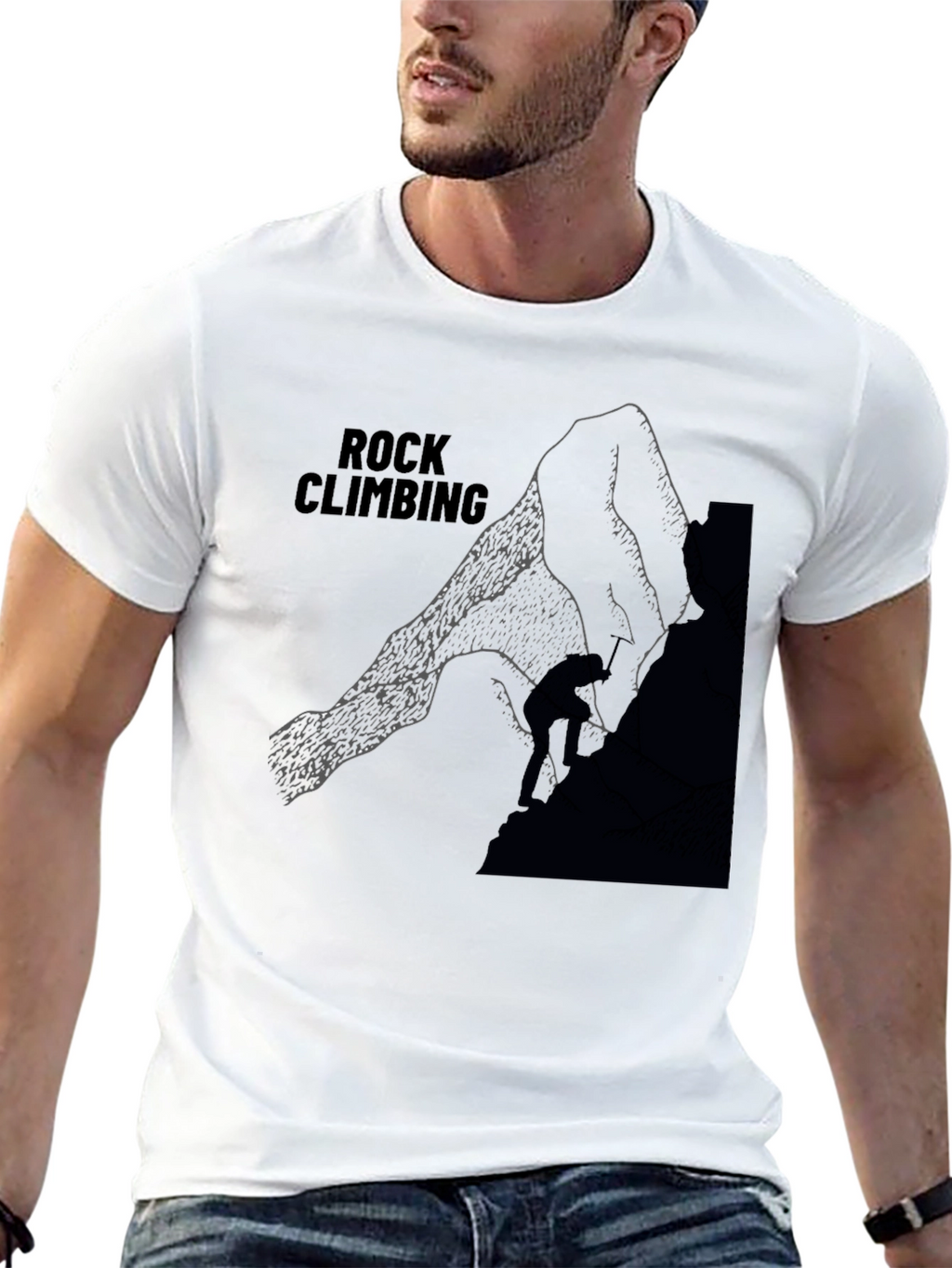 Rock Climbing Graphic Tee - Adventure Ready