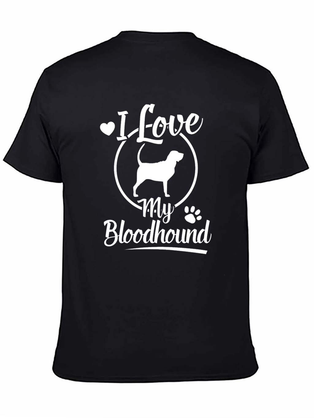 I Love My Bloodhound Graphic Tee