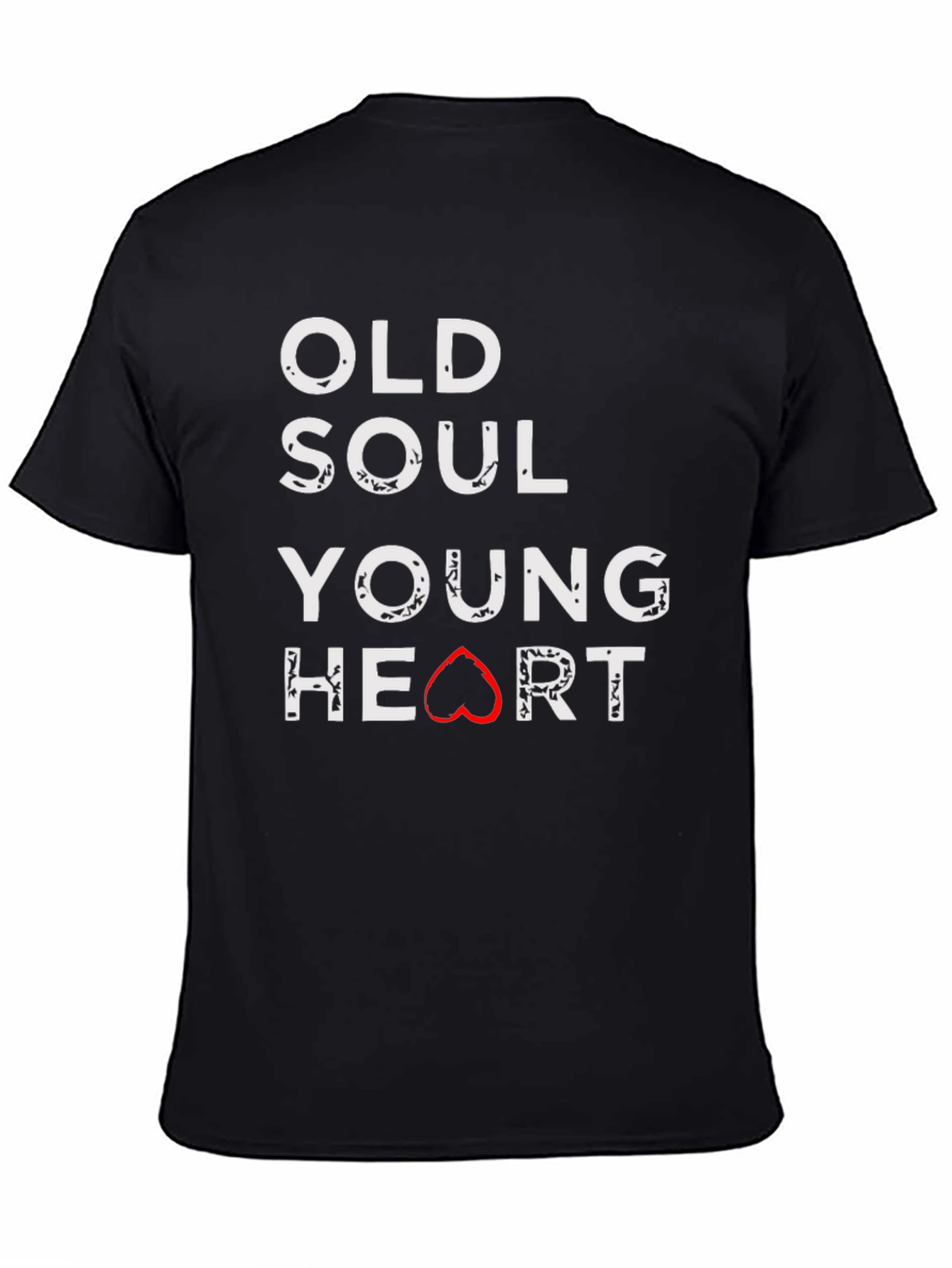 Old Soul Young Heart Graphic T-Shirt