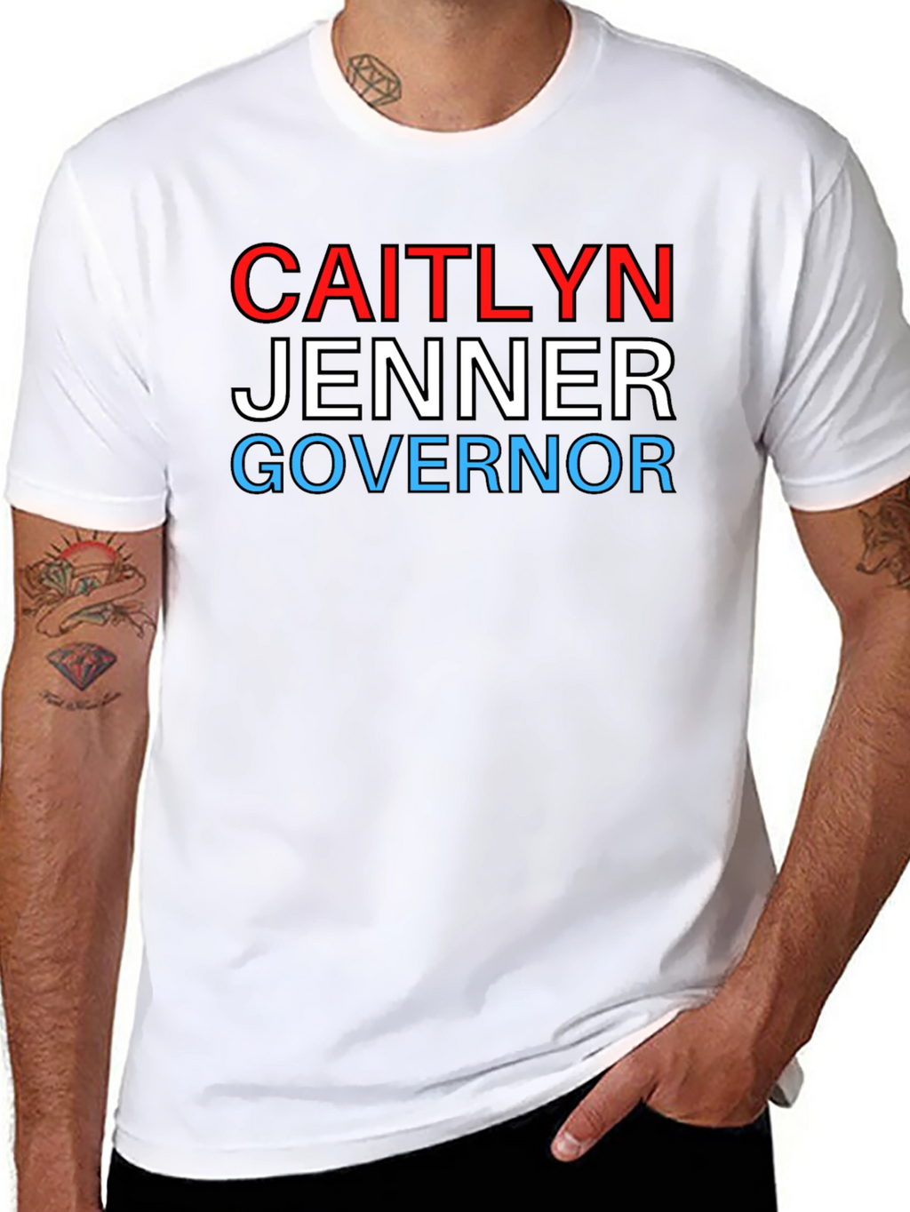 Caitlyn Jenner Governor T-Shirt - Political Statement Tee
