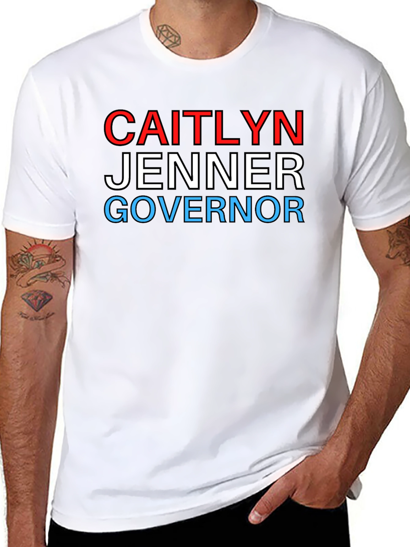 Caitlyn Jenner Governor T-Shirt - Political Statement Tee