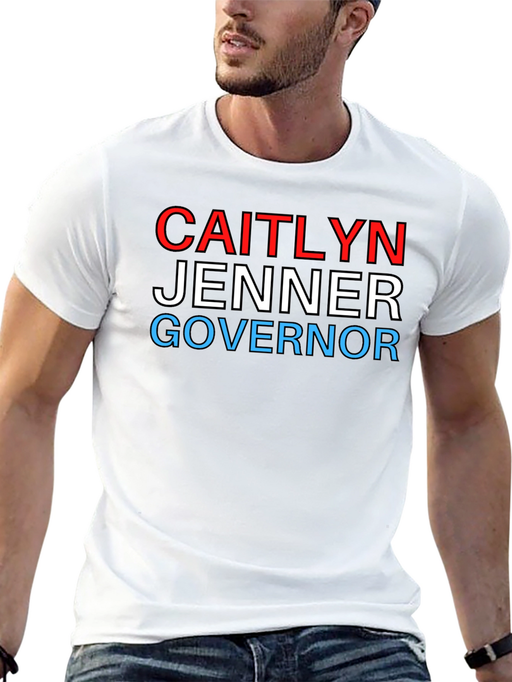 Caitlyn Jenner Governor T-Shirt - Political Statement Tee