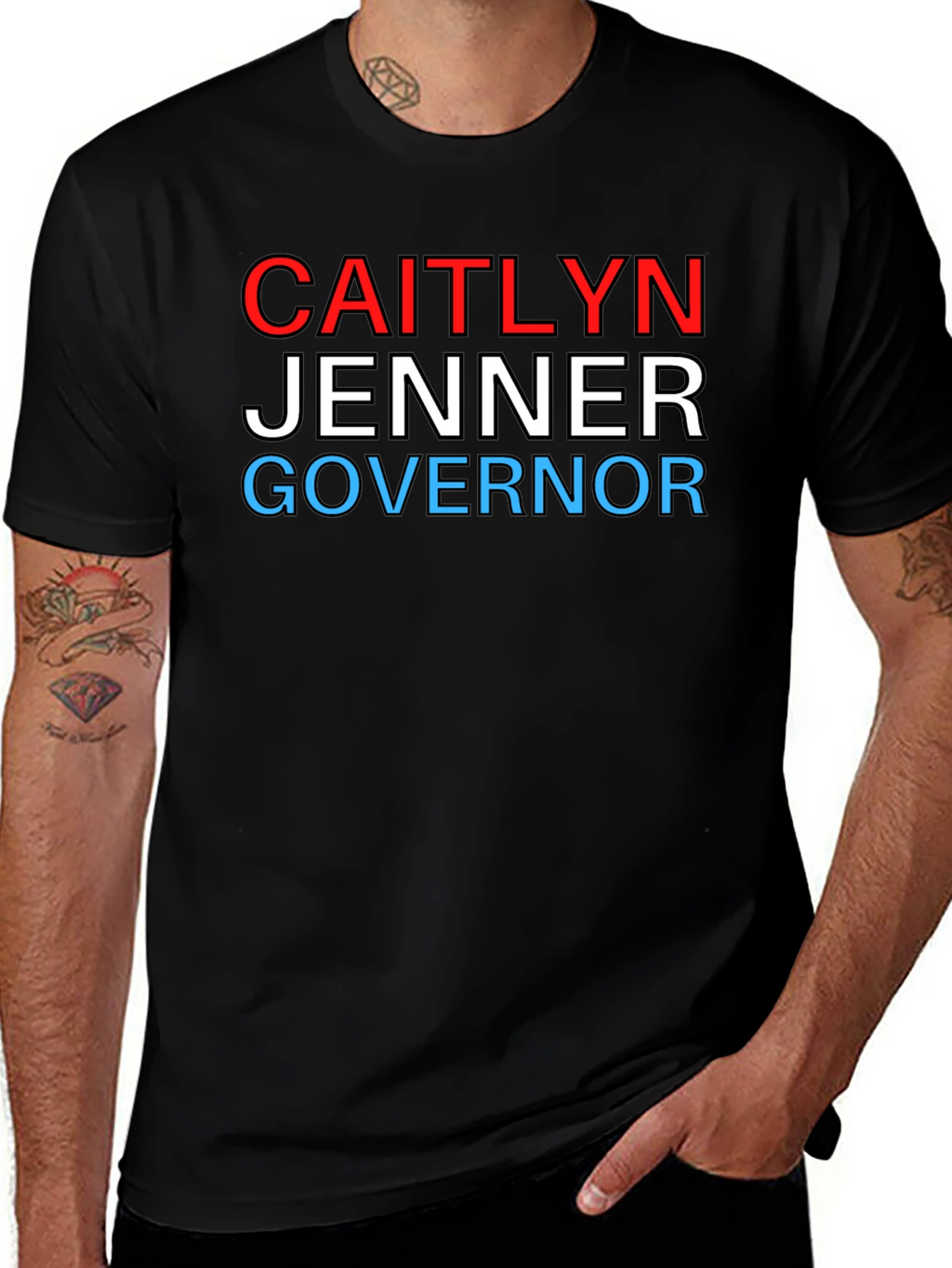Caitlyn Jenner Governor T-Shirt - Political Statement Tee