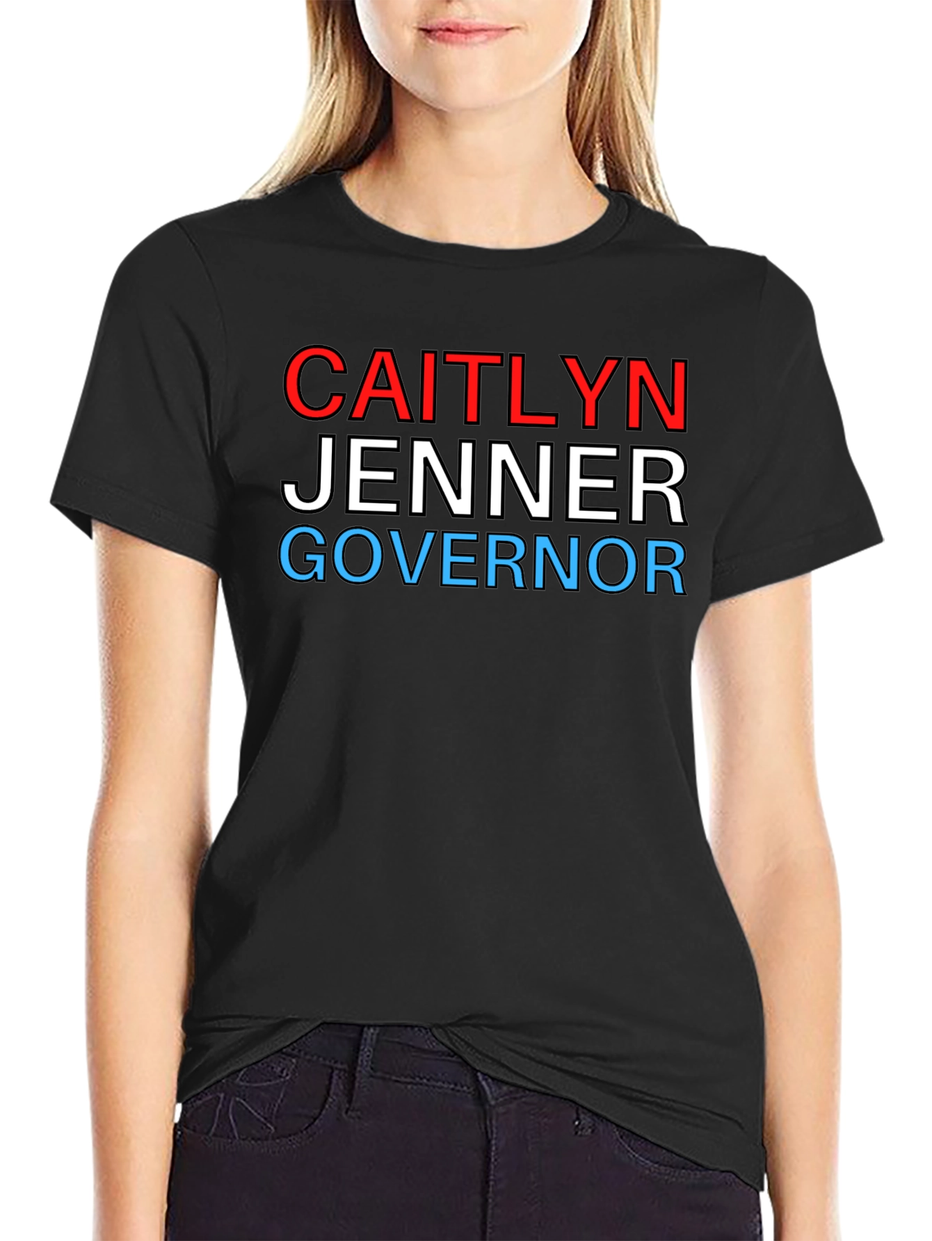 Caitlyn Jenner Governor T-Shirt - Political Statement Tee