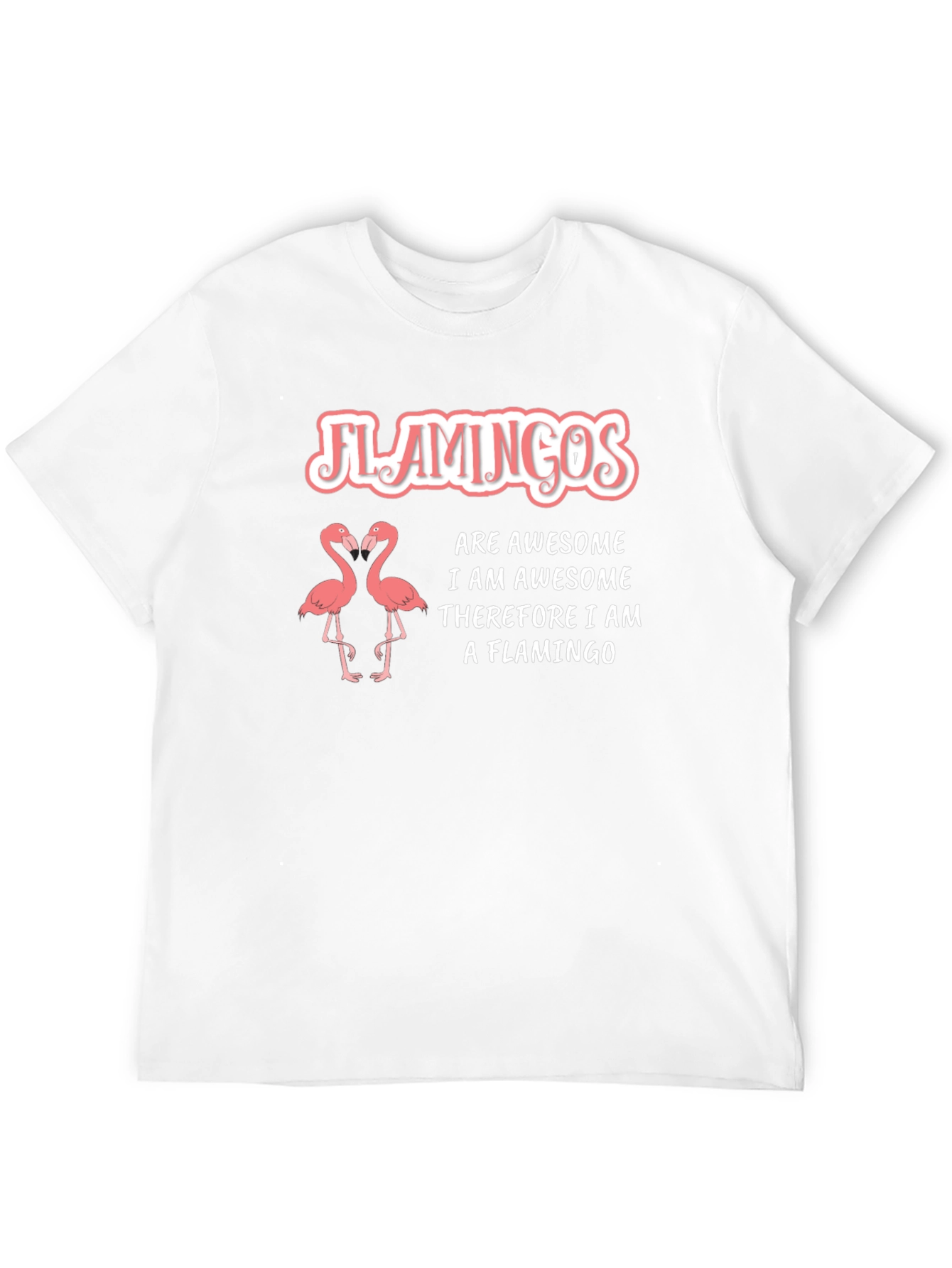 Flamingos Are Awesome T-Shirt - Funny Flamingo Tee