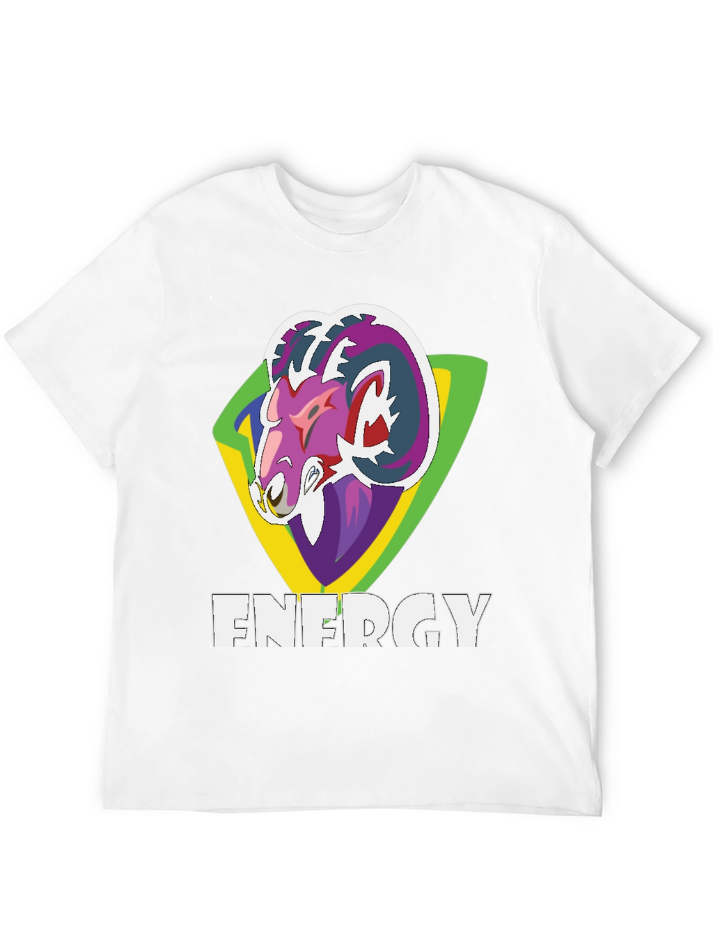 Energy Ram Graphic T-Shirt - Bold Style