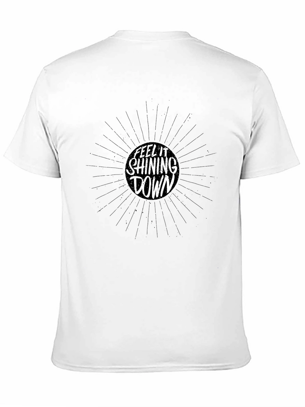 Feel It Shining Down Black T-Shirt