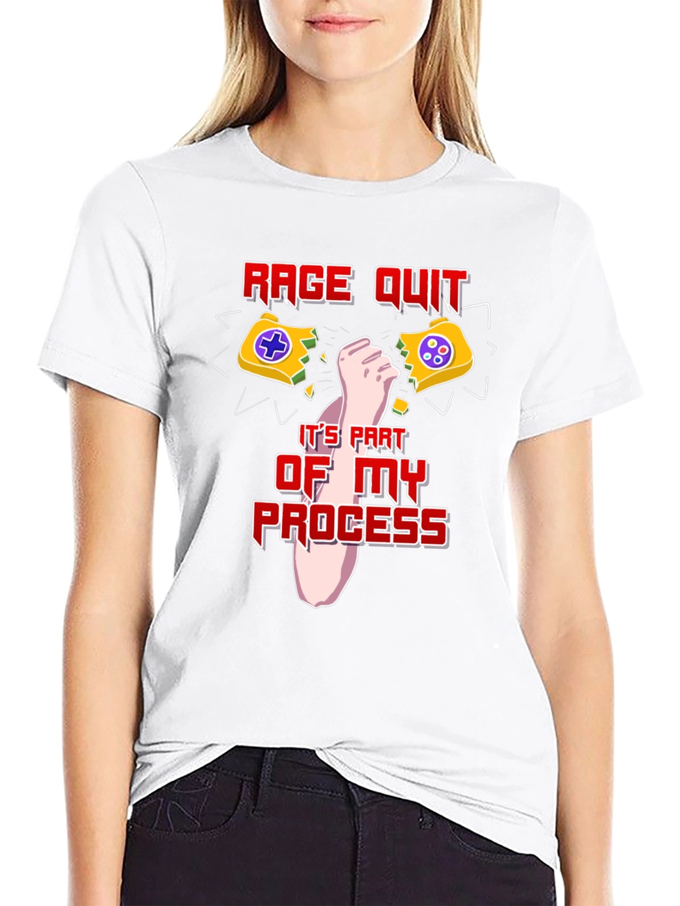 Rage Quit T-Shirt - Funny Gamer Gift