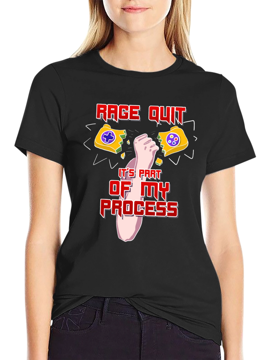 Rage Quit T-Shirt - Funny Gamer Gift