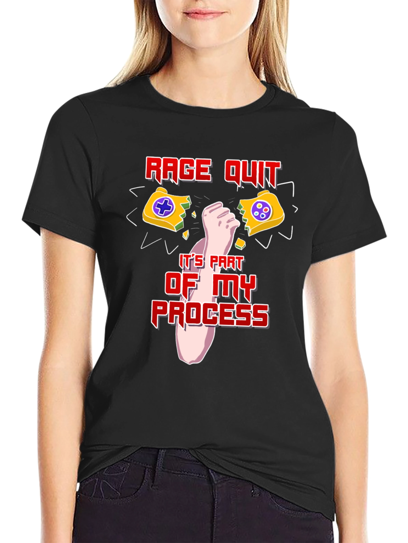 Rage Quit T-Shirt - Funny Gamer Gift