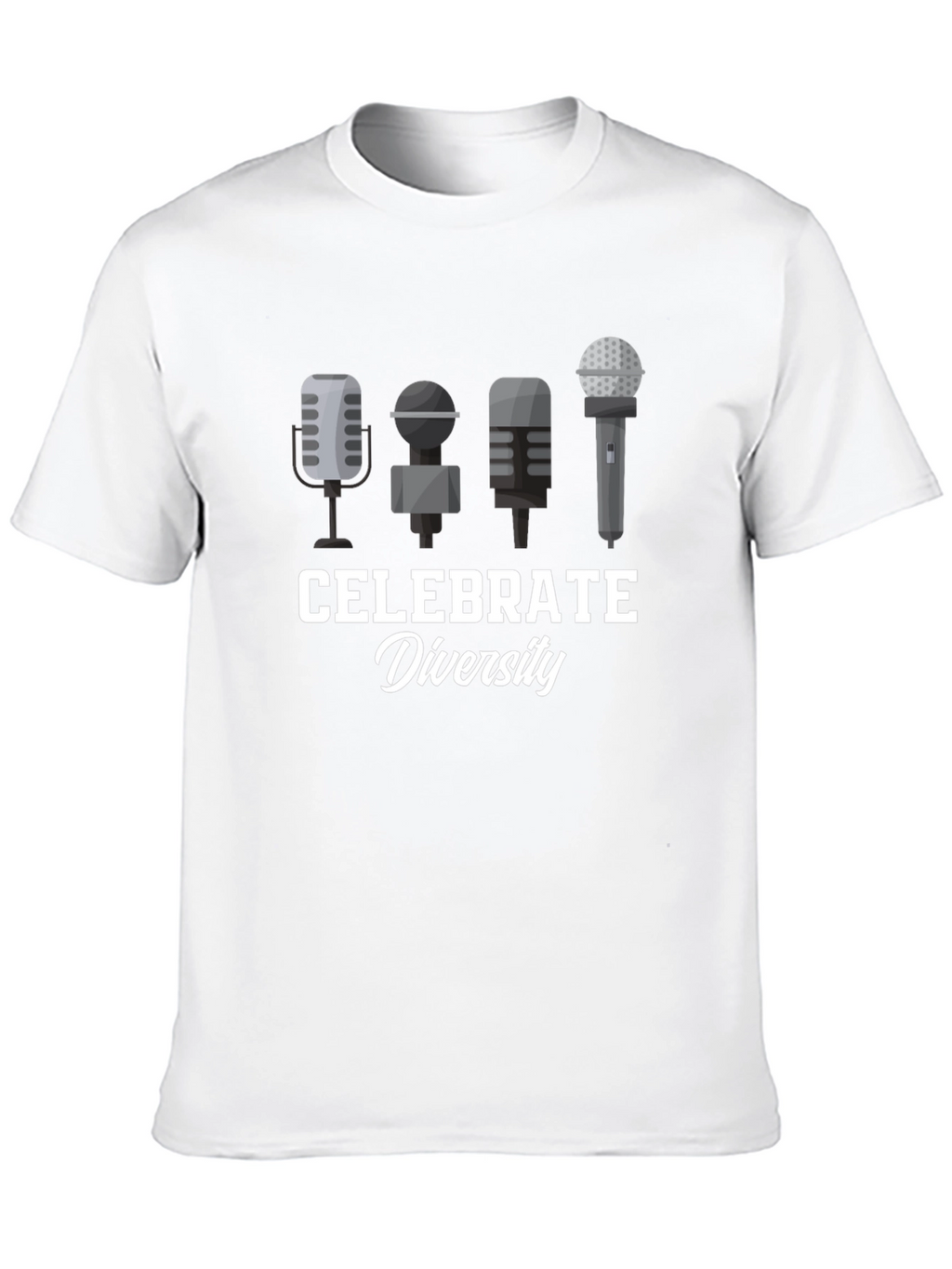 Celebrate Diversity Black T-Shirt