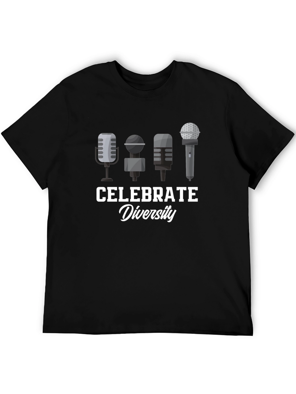 Celebrate Diversity Black T-Shirt
