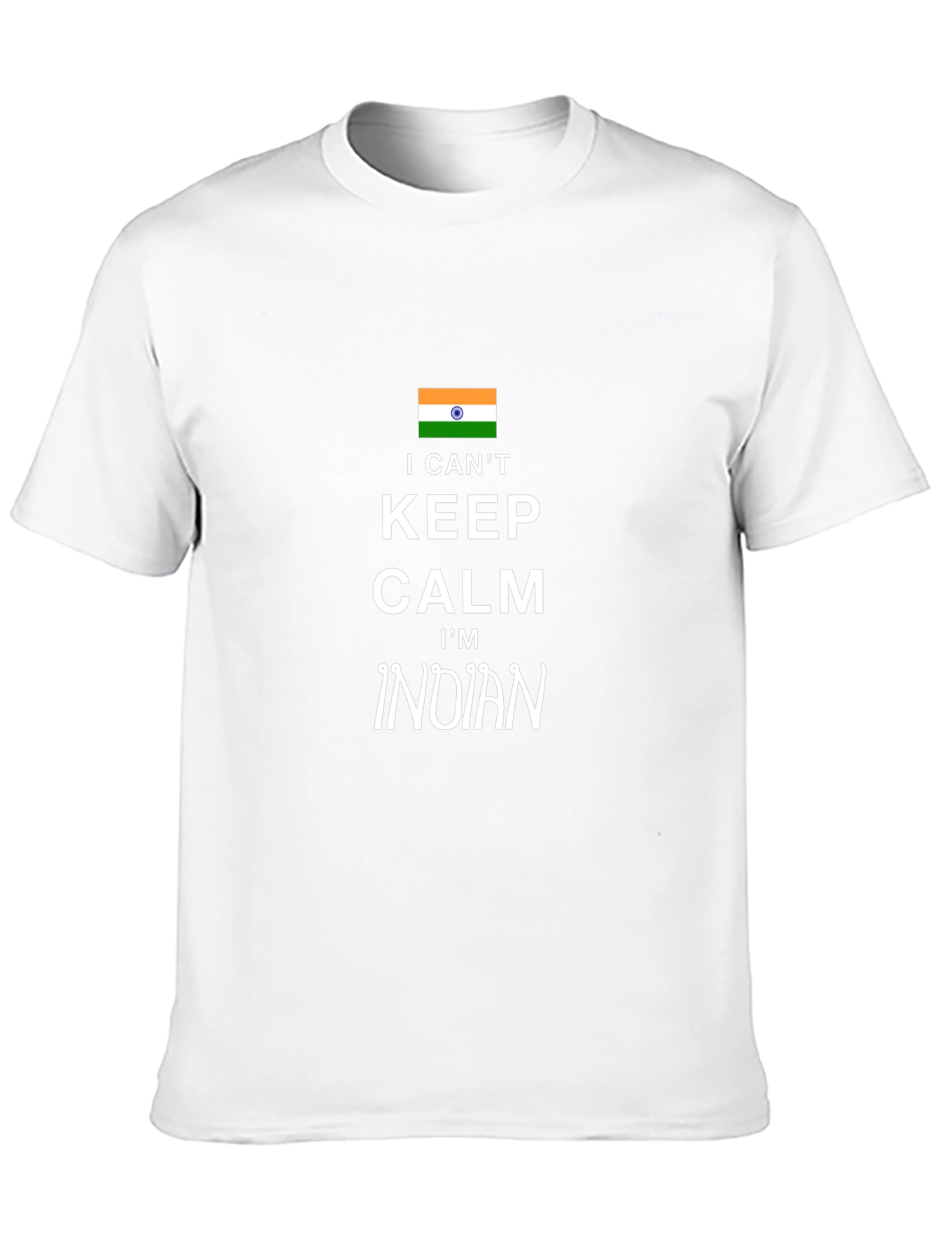 I Cant Keep Calm Im Indian T-Shirt