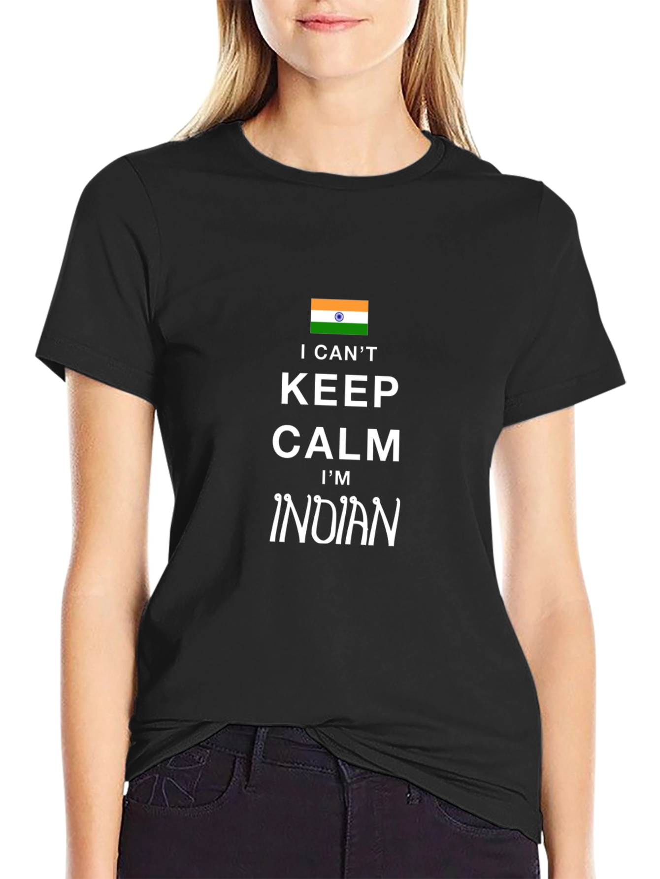 I Cant Keep Calm Im Indian T-Shirt