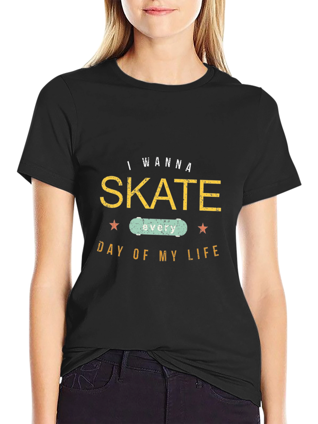 Skate Every Day Graphic T-Shirt