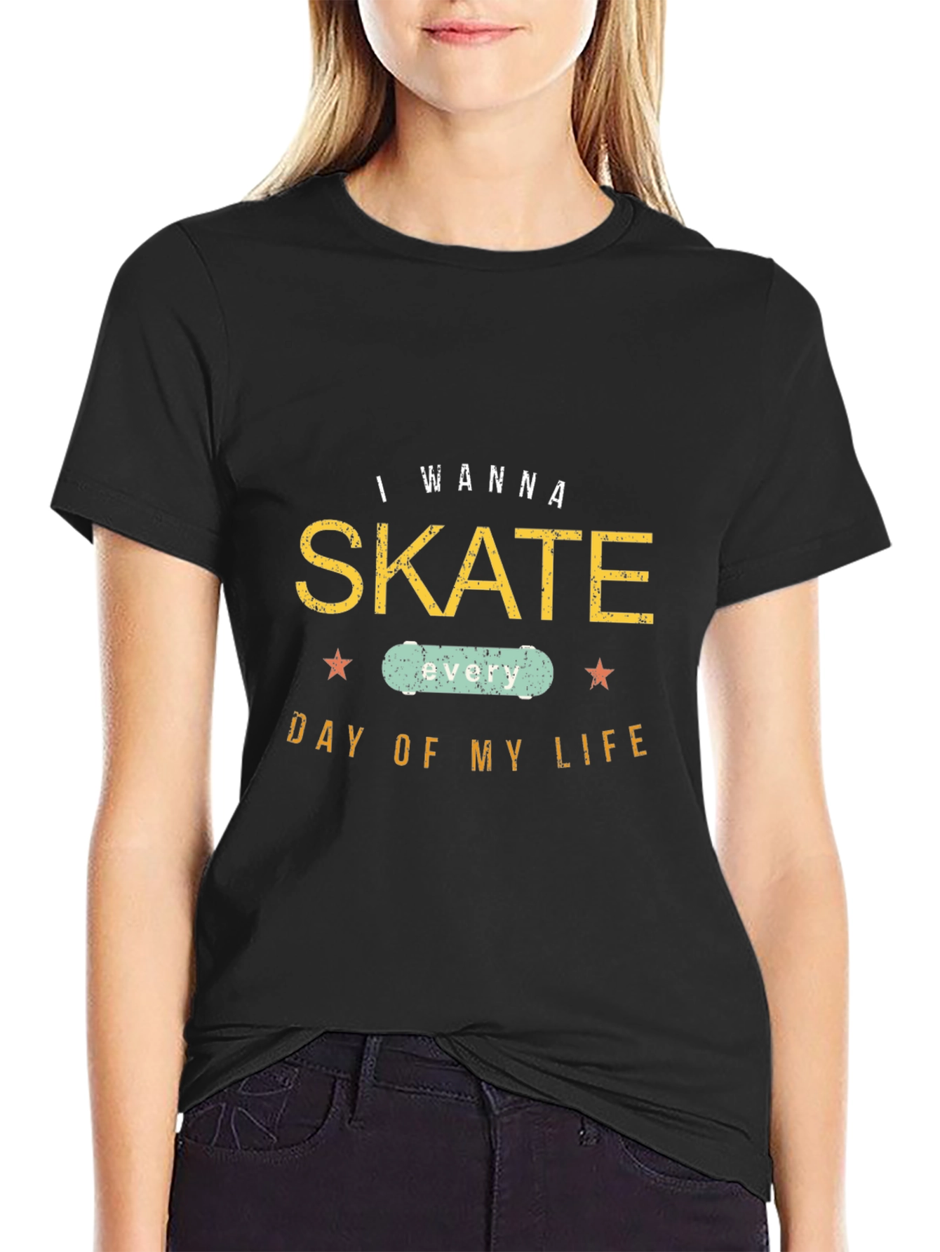 Skate Every Day Graphic T-Shirt