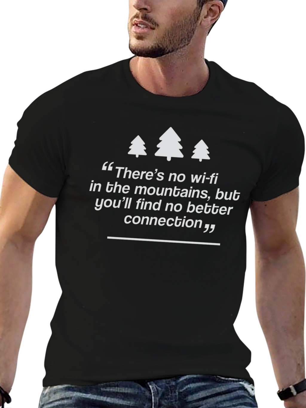 Mountain Connection T-Shirt - No Wi-Fi Needed