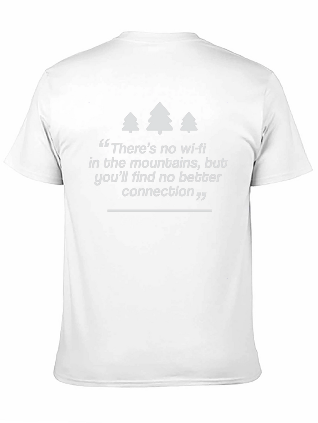 Mountain Connection T-Shirt - No Wi-Fi Needed