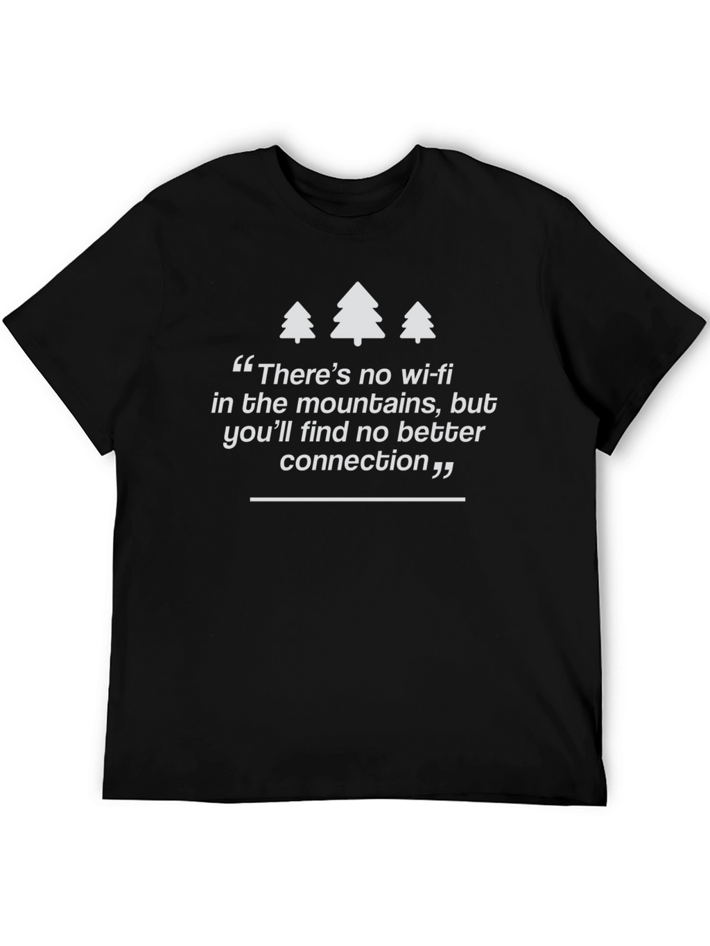 Mountain Connection T-Shirt - No Wi-Fi Needed