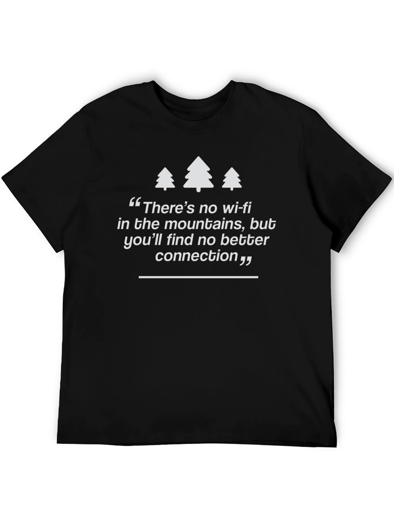 Mountain Connection T-Shirt - No Wi-Fi Needed