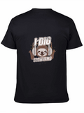 I Dig Slow Jams Sloth Graphic Tee