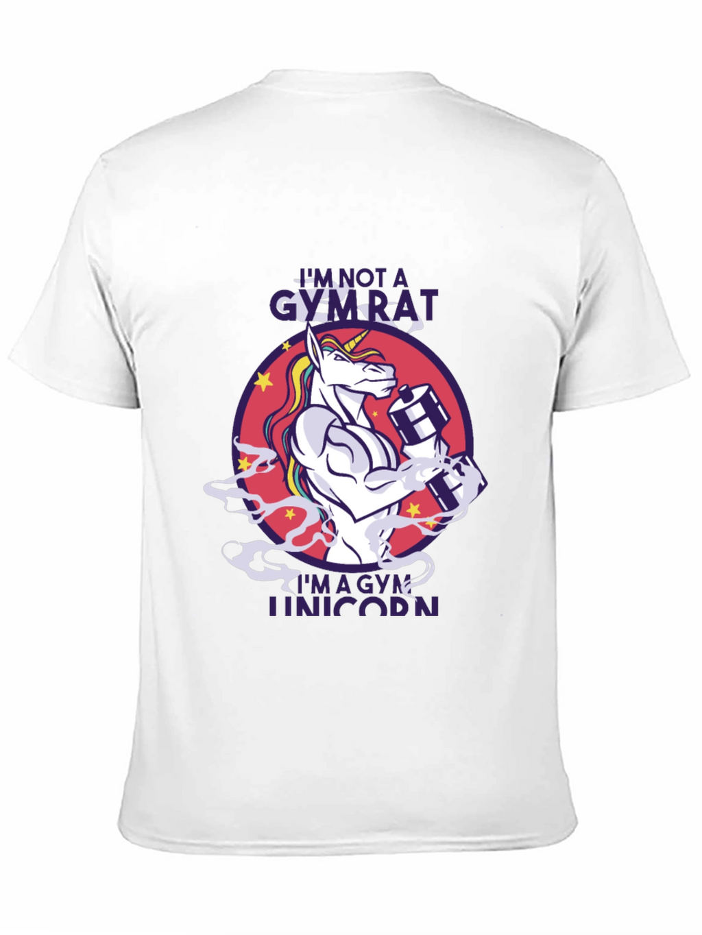 Gym Unicorn Graphic Tee