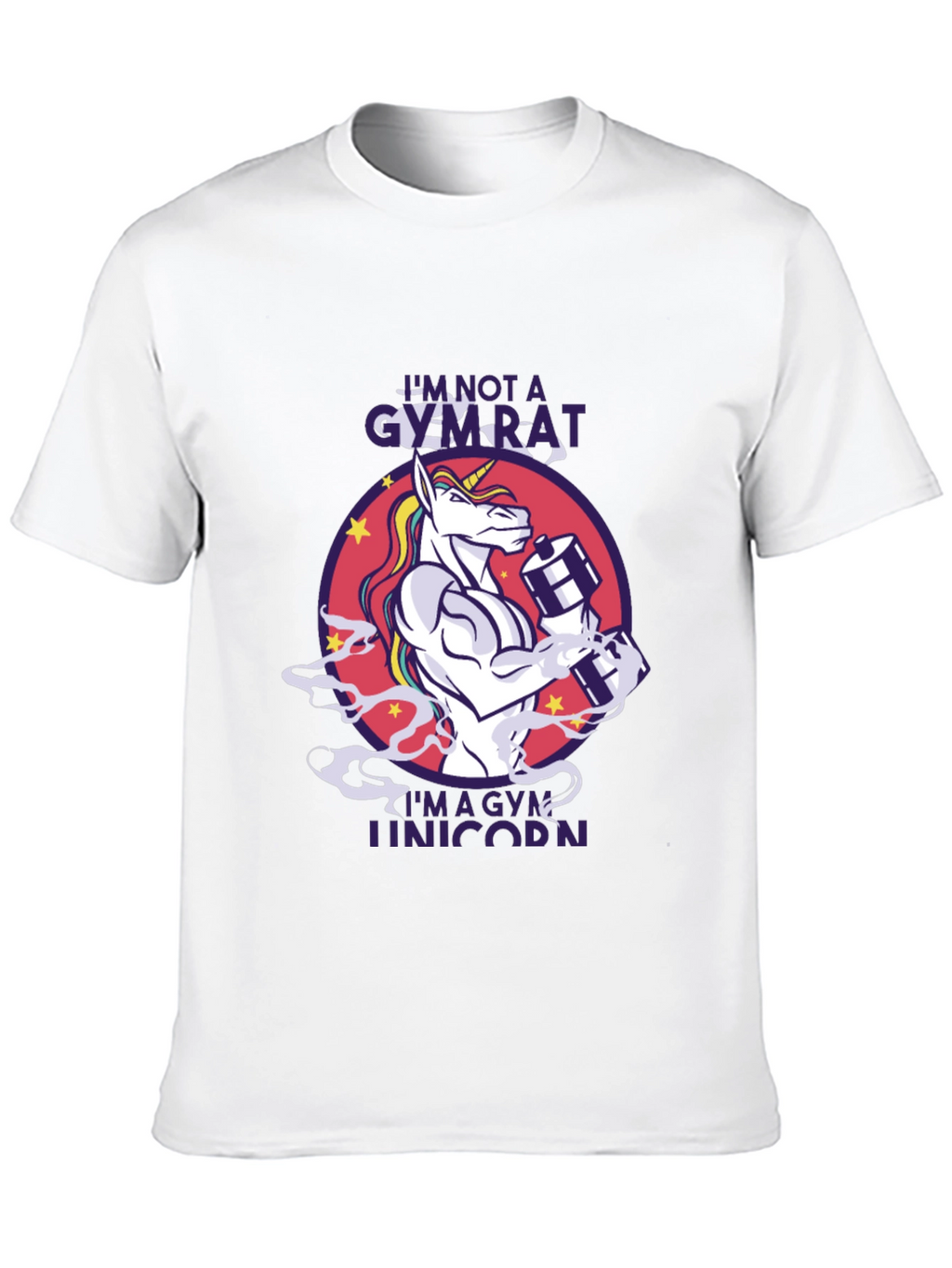 Gym Unicorn Graphic Tee