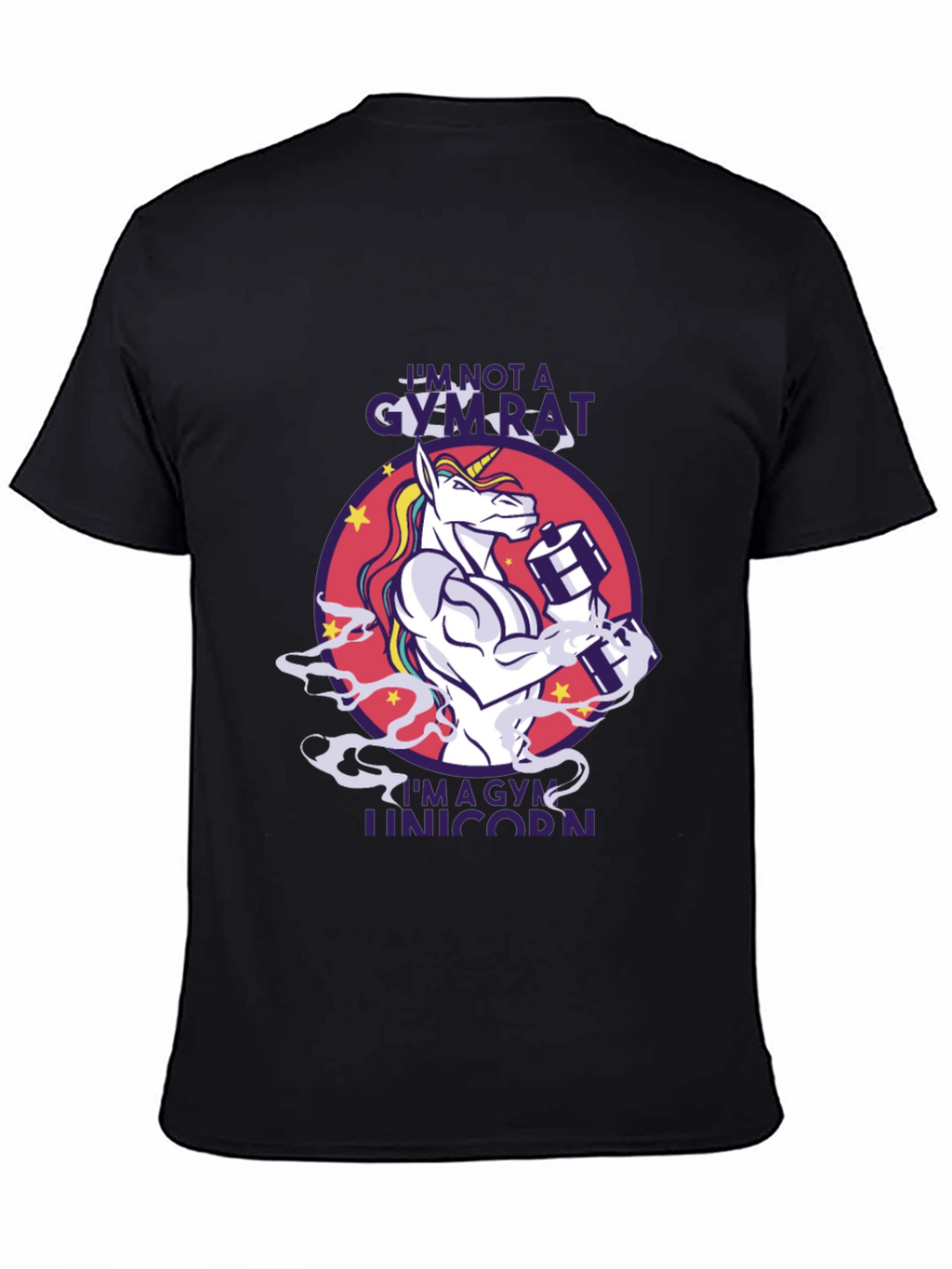 Gym Unicorn Graphic Tee
